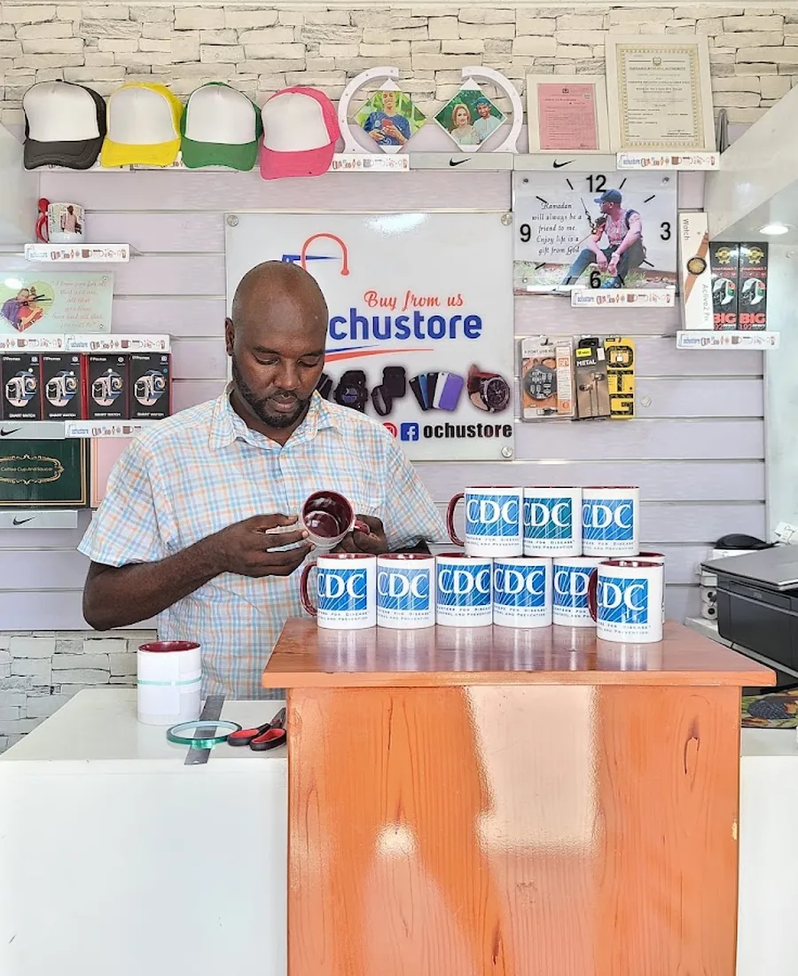 Ochu Store shopfront on Ikungi Street, Kinondoni Manyanya